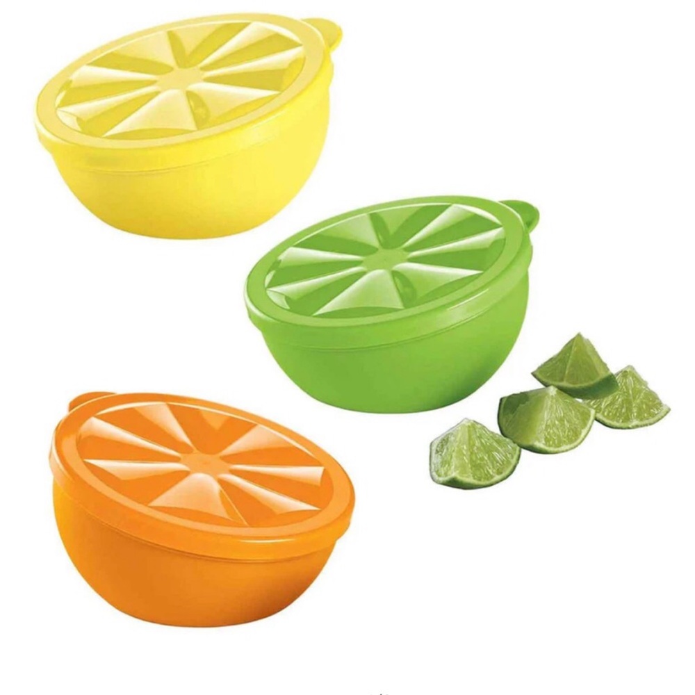 TUPPERWARE CITRUS KEEPERS (SET OF 3) - Picture 1 of 2